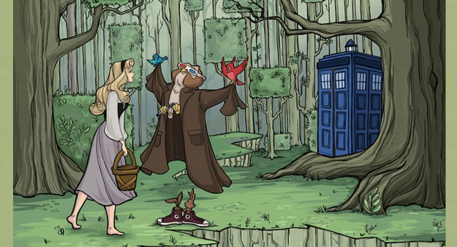 Featured Image Disney Heroines as Dr Who Companions