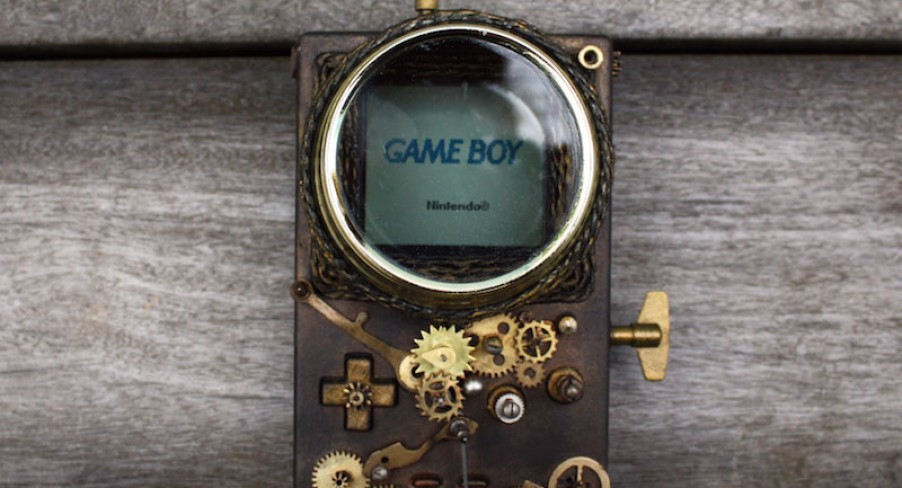 Featured Image Gorgeous Steampunk Game Boy