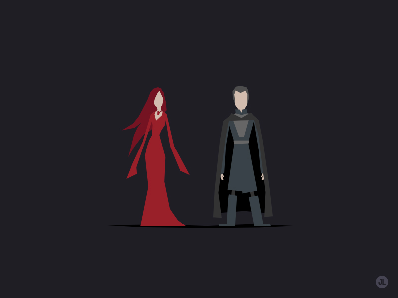 Red Woman and Stannis