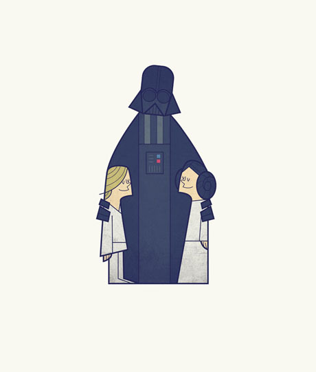 Vader, Luke, & Leia